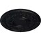Ekena Millwork Dauphine Ceiling Medallion (Fits Canopies up to 13 1/4"), 33 7/8"OD x 1 3/8"P, Steel Gray CM33DASGS - alternate 2